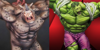 Rhino Hulk Comparison