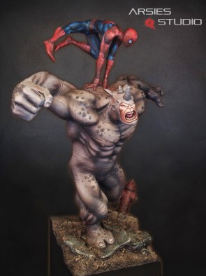 Spider-Man vs Rhino 4