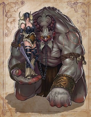 The Ogre Dominator (Art)