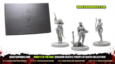 What's in The Box: Kingdom Death's Pinups of Death Collection!