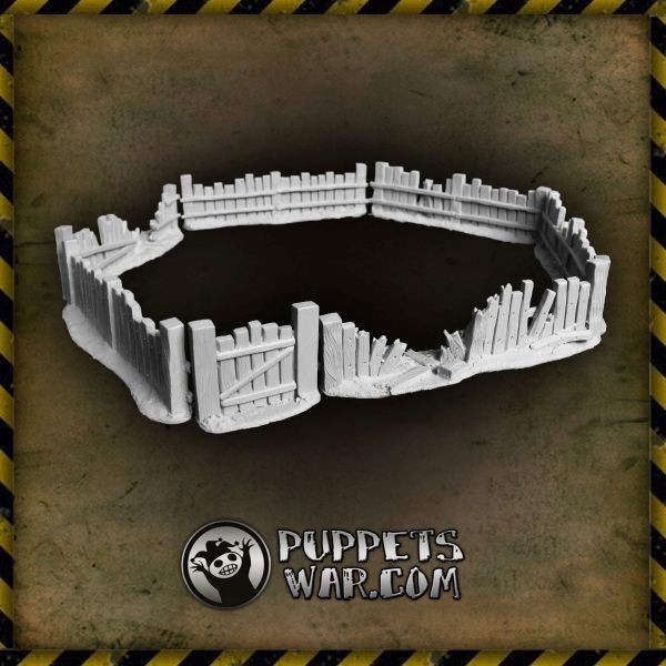 Puppets War Fixes Up A New Fence Set For The Tabletop – OnTableTop – Home  of Beasts of War