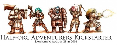 Half-Orc Adventurers Kickstarter