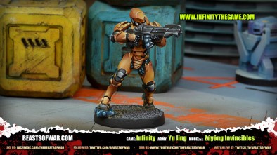 Game: Infinity Army: Yu Jing Model(s): Zúyŏng Invincibles