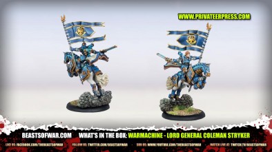 What's In The Box: Warmachine - Lord General Coleman Stryker