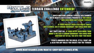 BattleZones Terrain Challenge Extended Till January!