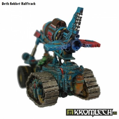 Deth Rokket Halftrack Back