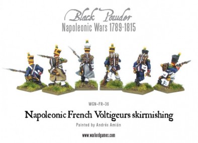 French Voltigeur Skirmishing (Rear)