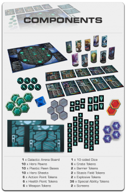 Galactic Arena contents