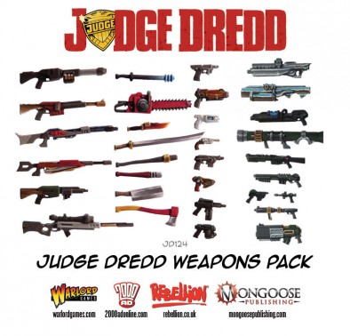 Judge Dredd Weapon Pack