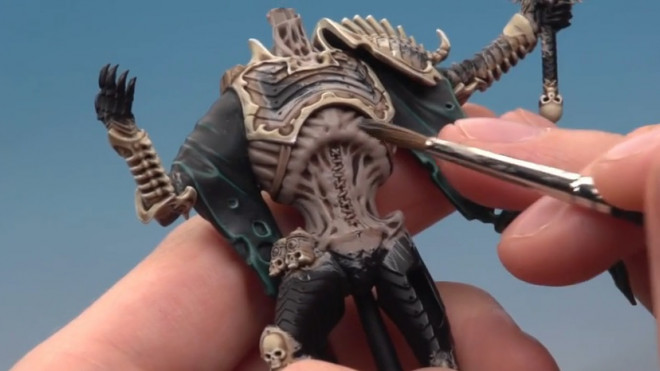 Games Workshop Painting Tutorial: How To Paint Nagash Part 3!