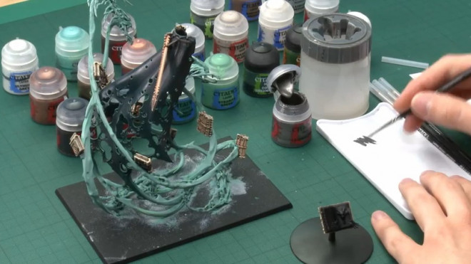 Games Workshop Painting Tutorial: How To Paint Nagash Part 4!
