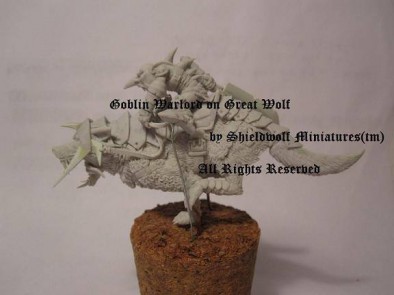 Goblin Warlord on Great Wolf