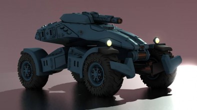 Hell Divers Light Strike Vehicle #3