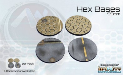 Hex Bases 55mm