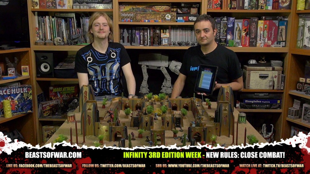 Infinity 3rd Edition Week New Rules Close Combat OnTableTop Infinity 3rd Edition Week New Rules Close Combat OnTableTop