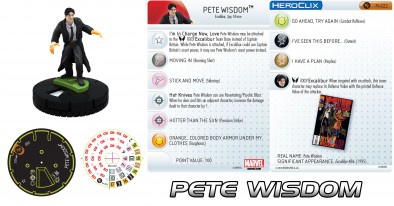 Pete Wisdom HeroClix