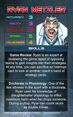 Ryan Metzler Stat Card