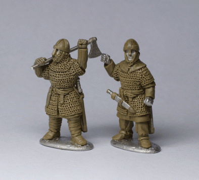 Saxon Warlord & Bannerman