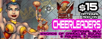 Swords of Damocles Cheerleaders