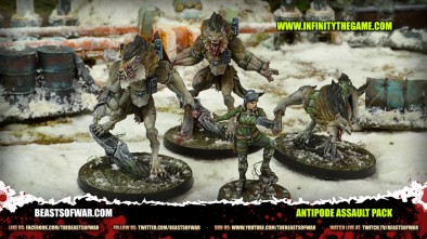 Unboxing The Antipode Assault Pack for Infinity!