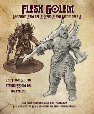 monsters flesh golem