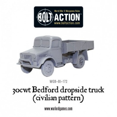 30cwt Bedford Dropside Truck Civilian Pattern