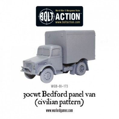 30cwt Bedford Panel Van Civilian Pattern