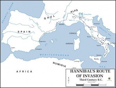 Route of Invasion