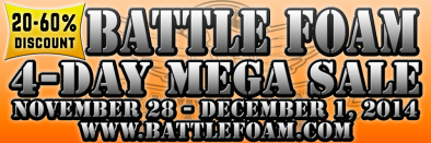 Battlefoam Megasale