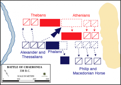 Greek Left Flank Advances