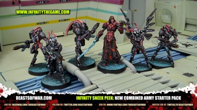 INFINITY Sneek Peek: NEW Combined Army Starter Pack!