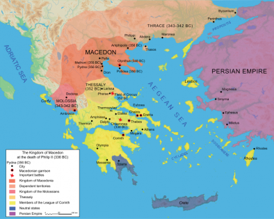 Greece 336 BC