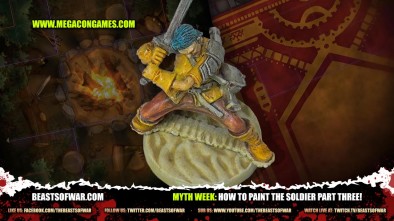 Myth Week: How To Paint The Soldier Part Three