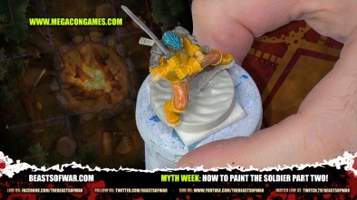Myth Week: How To Paint The Soldier Part Two