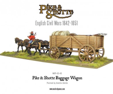 Pike and Shotte Baggage Wagon Side