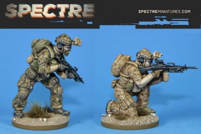 Spectre Miniatures Special Ops Soldiers
