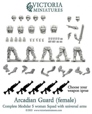 Universal Female Arcadian Guard