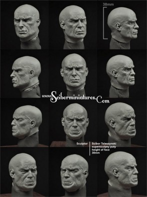 40mm Head Sculpts