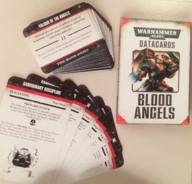 Blood Angel Datacards