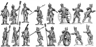 French Napoleonic Artillery Crew