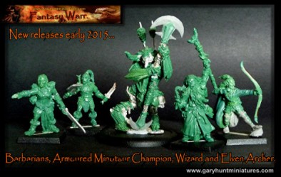 Gary Hunt 2015 Miniatures