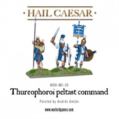 Hail Caesar peltast command