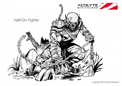 Half-Orc Fighter #1