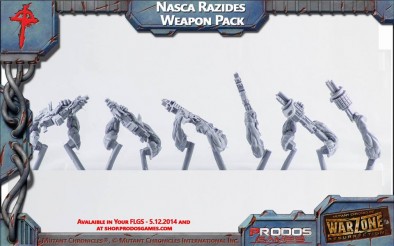 Nasca Razides Weapon Pack