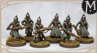 Steampunk Prussian Infantry