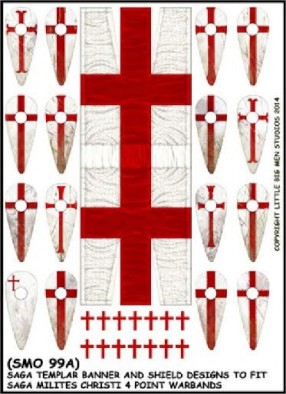 Templar Banner and Shield Transfers