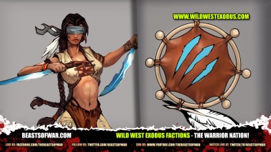 Wild West Exodus Factions - The Warrior Nation