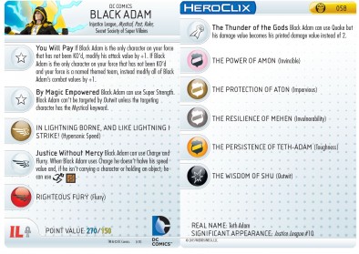 Black Adam Stats