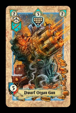 Dwarf Organ Gun