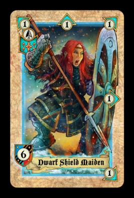 Dwarf Shield Maiden